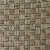 Beige woven fabric texture displaying a square grid pattern, natural fiber yarns, and a slightly raised surface; “incrocio – intreccio 021” watermark.