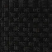 Dark charcoal gray fabric sample displaying a dense, irregular grid weave with a matte finish and subtle textural variation.