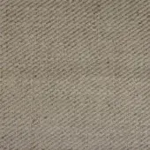 Herringbone fabric sample, off-white beige, dense diagonal weave with matte texture and uniform surface, detailed textile closeup.