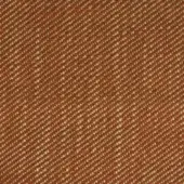 Reddish-brown twill fabric sample with diagonal weave, golden-beige highlights, and a matte, slightly rough texture; identified as “pisa 033”.