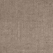 Beige twill fabric sample with a dense, diagonal weave and matte finish, displaying subtle tonal variations and a granular texture; labeled “pisa 216”.