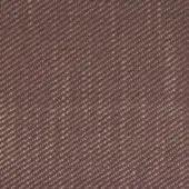 Plum woven fabric sample with diagonal weave, golden-brown flecks, and a nubby texture; erba fabrics pisa 305 textile.