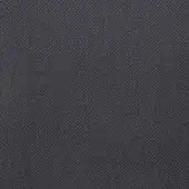 Dark gray woven fabric texture, granular surface with circular elements, matte finish, studio sample from erba collection Siena 109971.