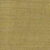Woven fabric sample, muted golden yellow and light gray, features a dense square pattern with a matte, granular texture and uniform weave.