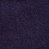 Purple linen fabric sample displaying a dense, heathered weave and stone-washed texture, labeled “erba fabrics fabric (3) lino 510”.