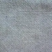 Linen fabric, stone washed gray, dense grid weave with nubby texture; natural fiber composition, matte finish, subtle tonal variation.