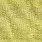 Stone washed linen texture, giallo color, dense weave with horizontal and vertical threads, matte finish, pale yellow tone, organic appearance.