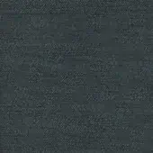 Dark teal woven fabric sample with looped texture, granular appearance, and subtle color variation; studio lighting, labeled “erba fabrics torno col 20”.