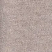 Beige and gray woven fabric sample with a plain weave texture, matte finish, and subtle gold tones; manufacturer detail visible.
