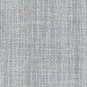 Woven gray fabric texture displaying a dense, consistent pattern of intersecting threads with a matte finish and granular appearance.