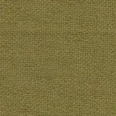 Olive green woven fabric sample displaying a matte, uniform texture with a subtle grid pattern; Erba Goteborg fabric, color 941.
