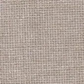 Cream woven fabric texture with irregular yarn pattern, horizontal weave, and matte finish; synthese fabric col creme.