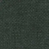 Dense woven fabric sample, muted green “col vert bouteille”, granular texture, matte finish, synthetic material from Erba Synthese collection.