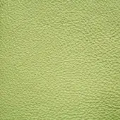 Lime pebble-grain leather texture with repeating rounded bumps, subtle creases, and a smooth, glossy surface; ascot leather sample.