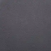 Dark gray crystal leather texture sample, “grigio” shade, displaying a dense, irregular grain pattern and matte, slightly pebbled finish.