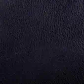 Black leather texture with repeating circular perforations, matte finish, and natural grain against a dark background.