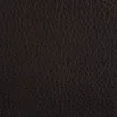 Dark brown leather texture sample with a densely woven, pebbled grain; full-grain cacao color, matte finish, suitable for upholstery.