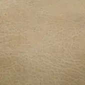 Zebu natural leather texture, light beige, dense grain pattern with irregular bumps and linear creases, matte finish, neutral background.