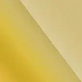 Gold geometric planes intersect, displaying a polished gradient from saturated to light gold, with a smooth metallic sheen and diffused lighting.