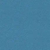 Medium blue fabric sample with dense, consistent texture and subtle tonal variations; tightly woven pile with faint repeating pattern.