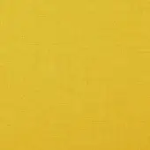 Mustard yellow fabric sample with a tight knit weave and matte finish, displaying a subtle grid pattern and uniform texture throughout.
