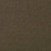 Brown woven fabric texture with a dense grid pattern and matte finish, likely a natural fiber such as linen, displaying tonal variations.
