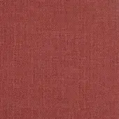 Red woven fabric with beige grid pattern, dense matte texture, uniform weave suitable for upholstery applications.