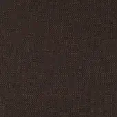 Dark brown woven fabric with heathered copper threads, dense regular weave, matte finish, subtle vertical ribbing, durable textile sample.