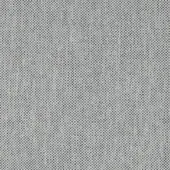 Perforated fabric sample, light gray tone, exhibiting a dense square pattern with subtle vertical lines and a matte finish.