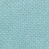 Turquoise woven fabric sample displays a grid texture, with tonal contrast from lighter blue threads; matte finish, durable material.