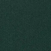 Dark green textured fabric with a dense, repeating dot pattern and woven structure, presented against a neutral backdrop.