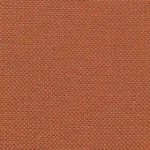 Orange woven fabric with gray grid pattern, dense texture, tonal variations, and regular weave construction, sample 7052.22.