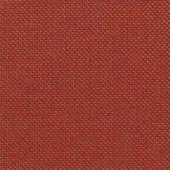 Orange and gray woven fabric sample displaying a grid check pattern, dense matte texture, and uniform weave for upholstery applications.