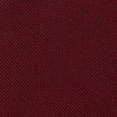 Red woven fabric sample displaying a dense basketweave texture with geometric square and rectangular patterns, matte finish.