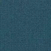 Teal woven fabric texture displays a grid pattern of small squares with dark gray threads, a matte finish, and subtle tonal variations.