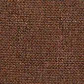 Rectilinear woven fabric sample, muted orange and dark gray, consistent grid pattern with matte finish; lacividina Avon 7068.01.