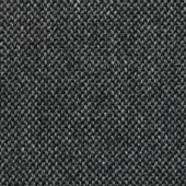 Dark charcoal gray woven fabric texture with a heathered effect and grid-like structure, displaying a consistent matte finish throughout the composition.