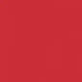 Red fabric swatch displaying a grainy texture, matte finish, and woven material composition with a saturated crimson color and subtle surface detail.