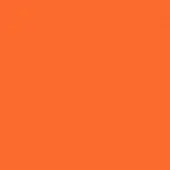 Orange textured fabric sample with a granular surface and mid-tone terracotta color, presented as a studio material close-up.