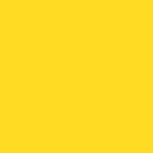 Yellow fabric swatch, matte finish, uniform color, tightly woven texture, studio lighting, neutral background, color sample presentation.