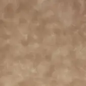 Textured fabric sample in tan, beige, and light brown tones displays a mottled, diffused pattern with a matte finish and woven texture.