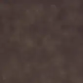 Dark brown fabric texture with mottled grain, displaying uneven tonal variations and an organic, distressed pattern across the surface.