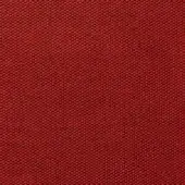 Red woven fabric sample displaying a dense, uniform texture with a matte finish and subtle tonal variations in a grid pattern.