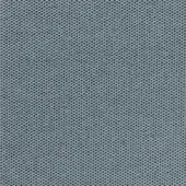 Cool gray woven fabric sample displaying a dense, granular texture with regularly spaced circular elements and a matte finish.