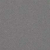 Woven fabric sample, muted gray tone, dense grid pattern; textured surface suggests durable synthetic material, studio shot for color & texture.