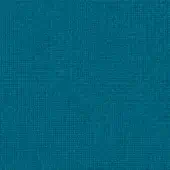 Teal woven fabric with a dense grid texture, exhibiting tonal variations; studio shot of “fame” textile, code 67004, from lacividina fabrics collection.