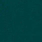 Dense teal woven fabric sample with a nubby texture and irregular weave, displaying subtle tonal variations in a studio setting.