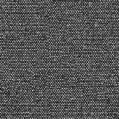 Textured fabric pattern in white and dark gray, composed of irregular small elements, creating a granular woven textile with no dominant motif.