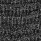 Dark gray woven fabric sample with speckled texture, irregular pattern, and diffuse lighting, possibly linen or a linen blend.