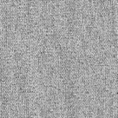 Grayscale flax fabric texture with a dense, irregular weave and speckled pattern of light gray, dark gray, and black fibers; matte finish.